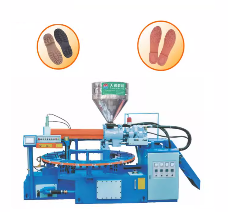 เครื่องขึ้นรูปพื้นรองเท้า Sole Molding Machine สำหรับการผลิตพื้นรองเท้าแบบกำหนดเอง ใช้งานง่ายและทนทาน เหมาะสำหรับโรงงานผลิตรองเท้า
