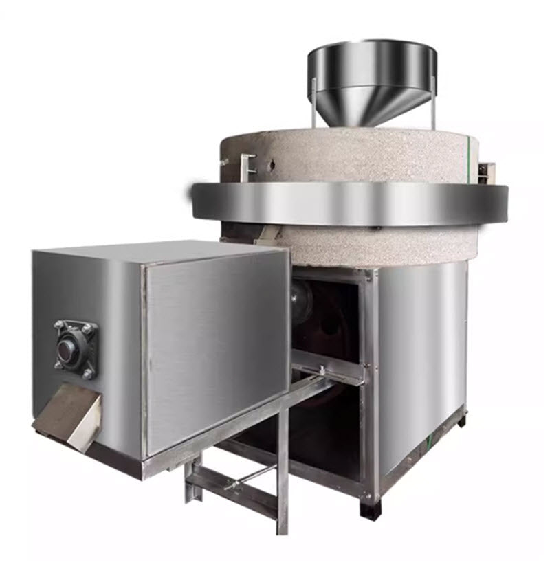 โรงสีแป้งไฟฟ้าเชิงพาณิชย์ อัตโนมัติ ขนาดกะทัดรัด เหมาะสำหรับบ้านและธุรกิจ โม่หินคุณภาพสูง