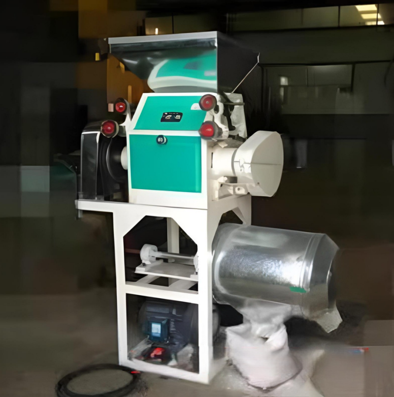 เครื่องบดแป้งไฟฟ้าลูกกลิ้งคู่ 1.5 กก. สำหรับทำแป้งสาลีในบ้าน ใช้งานง่ายและสะดวก