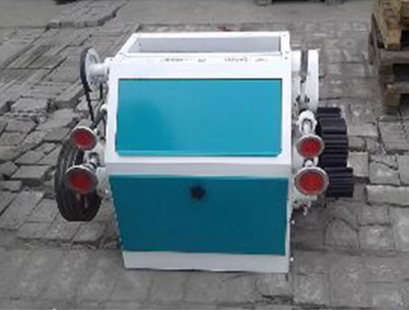 โรงสีแป้งลูกกลิ้งคู่ 1 ตัน/ชม. สำหรับโรงกลั่นไวน์ & อาหารสัตว์ เครื่องบดเมล็ดพืชคุณภาพสูง