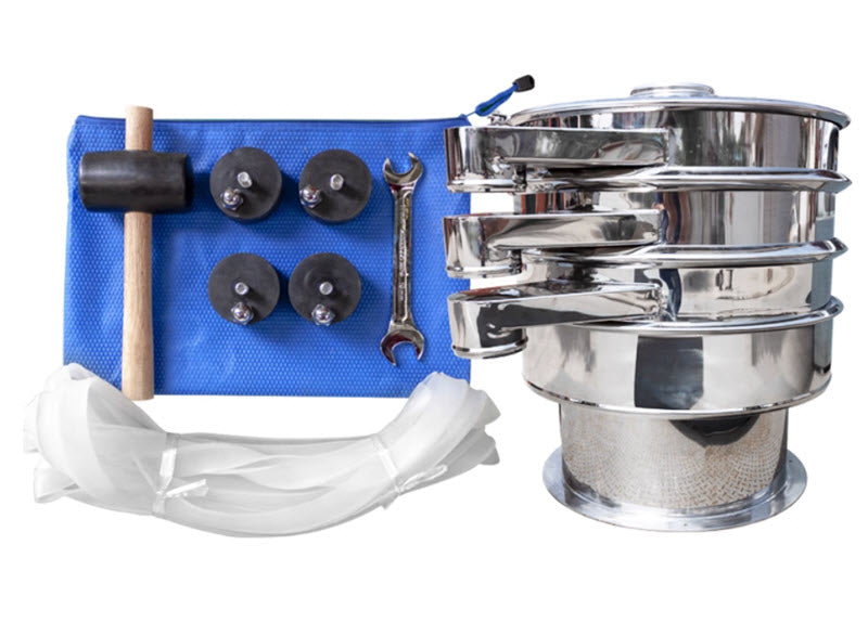 เครื่องคัดกรองแบบสั่นหมุนสามมิติสำหรับอุตสาหกรรม เครื่องคัดกรองแบบสั่นวงกลมสแตนเลสอัลตราโซนิกขนาดเล็กสำหรับคัดแยกวัสดุแป้ง เครื่องคัดแยกเกรดแป้งสำหรับโรงสีแป้ง