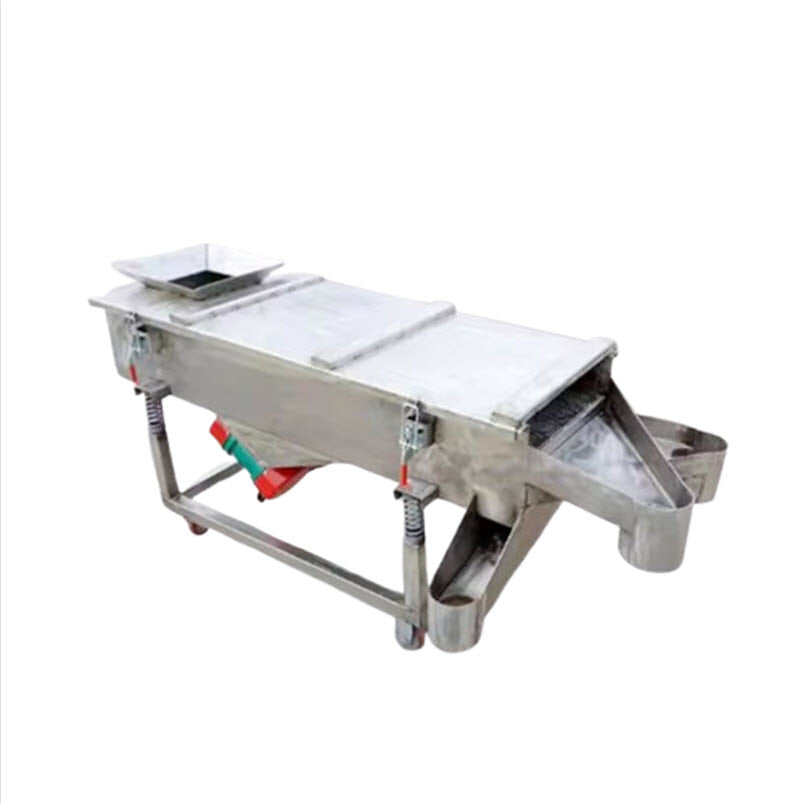 เครื่องคัดกรองแบบสั่นสะเทือนขายตรง เครื่องคัดแยกแบบสั่นสะเทือนเชิงเส้น อุปกรณ์แยกอัตโนมัติขนาดเล็ก เครื่องคัดแยกสีหยกสแตนเลส โรงสีแป้ง