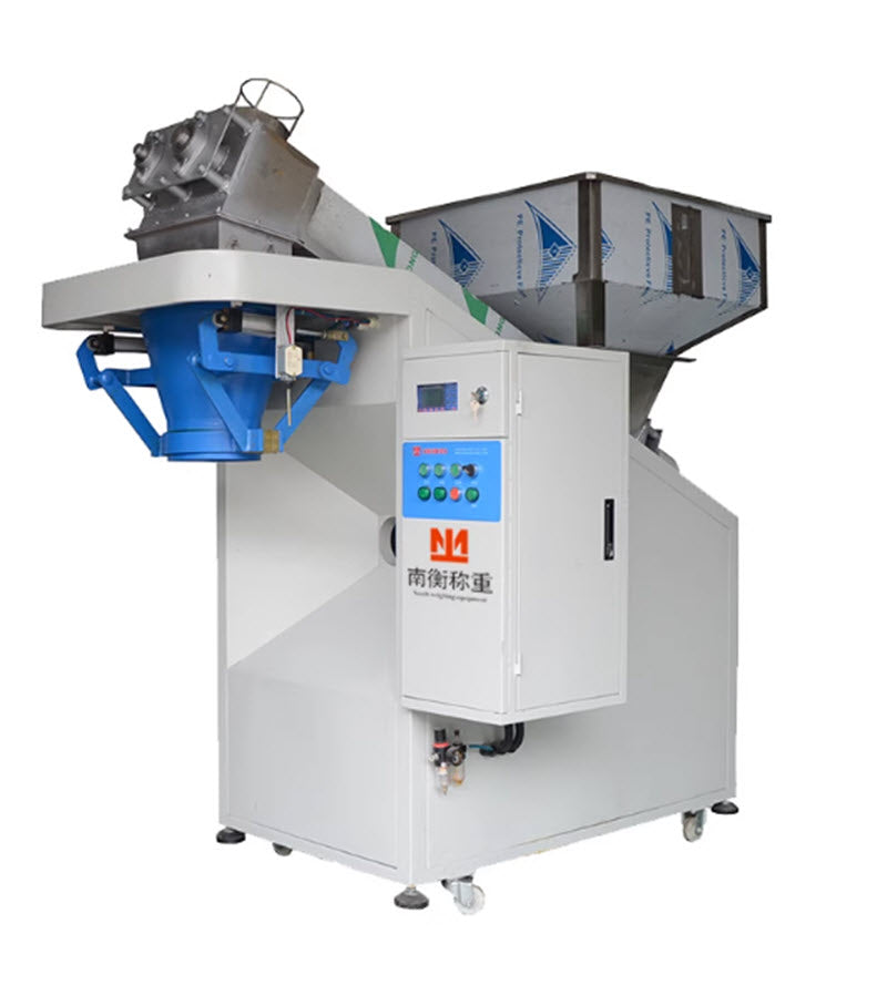 เครื่องบรรจุผง 25 กก. ตงกวน, เครื่องชั่งและบรรจุผงถุงขนาดใหญ่, โรงงานเครื่องชั่งบรรจุเชิงปริมาณแบบกึ่งอัตโนมัติสำหรับแป้ง, เครื่องชั่งและบรรจุถุงสำหรับโรงงานแป้ง