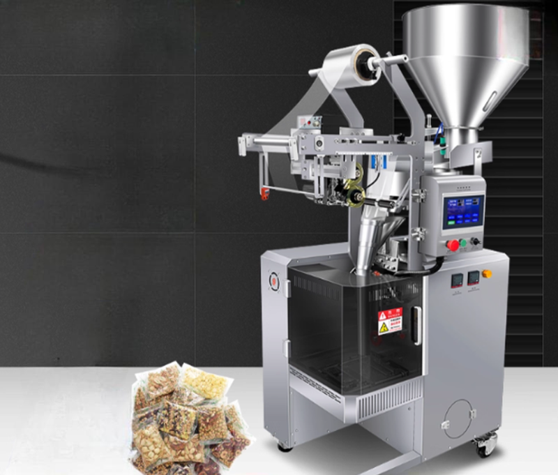 เครื่องบรรจุถ้วยตวงอัตโนมัติเต็มรูปแบบยี่ห้อหมินหนานหง สำหรับบรรจุเม็ด ผง ถั่วเหลือง ลูกอม และอาหาร เครื่องปิดผนึกแบบใช้ลมเชิงปริมาณสำหรับโรงงานน้ำตาล