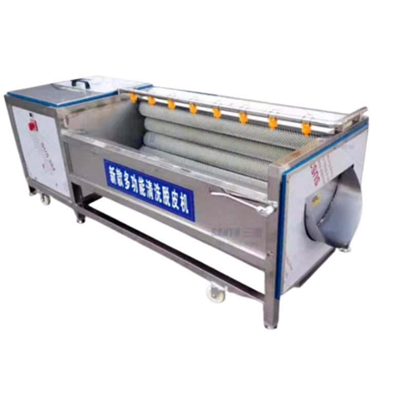 เครื่องทำความสะอาดมันเทศม่วงอุตสาหกรรม เครื่องทำความสะอาดมันเทศม่วงและมันสำปะหลังขนาดใหญ่ อุปกรณ์ทำความสะอาดแปรงมันเทศโสม เครื่องทำความสะอาดมันสำปะหลัง และโรงงานผลิตมันสำปะหลัง