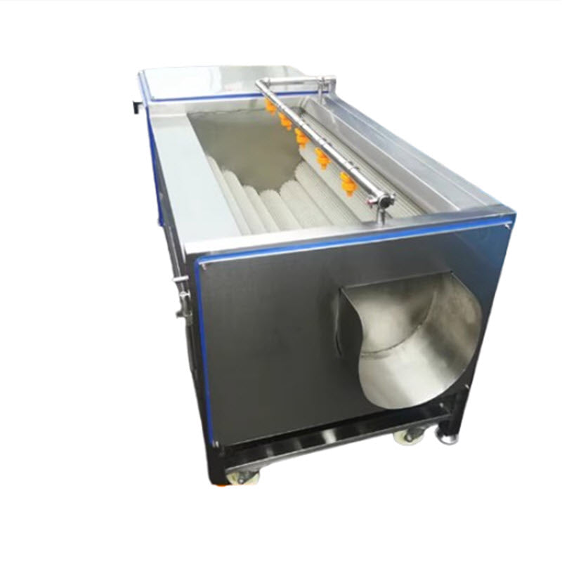 เครื่องทำความสะอาดลูกกลิ้ง, อุปกรณ์ทำความสะอาดและปอกเปลือกหัวไชเท้าอัตโนมัติเต็มรูปแบบ, เครื่องทำความสะอาดแปรงรากมันสำปะหลัง, เครื่องทำความสะอาดมันสำปะหลัง Lichuang โรงงานมันสำปะหลัง