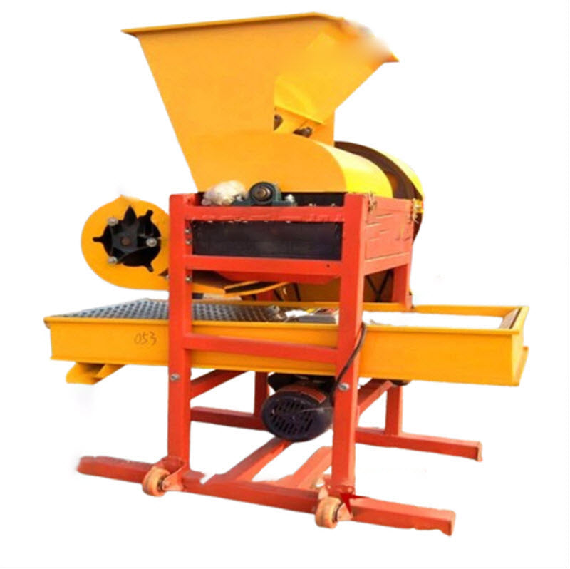 เครื่องปอกเปลือกถั่วลิสงแบบอัตโนมัติเต็มรูปแบบตั้งโต๊ะ เครื่องปอกเปลือกเมล็ดเรพซีดแบบไฟฟ้า โรงงานผลิตเครื่องปอกเปลือกถั่วลิสงแบบโรงสีน้ำมัน โรงงานผลิตเครื่องปอกเปลือกน้ำมันพืช