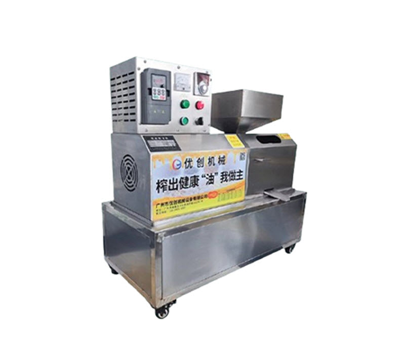 เครื่องบีบน้ำมันเชิงพาณิชย์ขนาดกลางแบบอัตโนมัติเต็มรูปแบบ เครื่องบดน้ำมันถั่วลิสง วอลนัท งา เมล็ดชาแบบเกลียว เครื่องบีบน้ำมันไฮดรอลิกแบบอเนกประสงค์สำหรับใช้ในครัวเรือน โรงงานผลิตน้ำมันพืช
