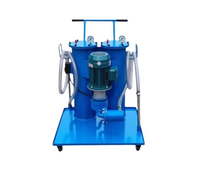 กรองน้ำมันไฮดรอลิก SLUC-40 63 100 125 กรองน้ำมันเสียดีเซล กรองน้ำมันแบบถังคู่เคลื่อนที่ กรองน้ำมันรถยนต์ กรองน้ำมันพืช โรงงานน้ำมันพืช