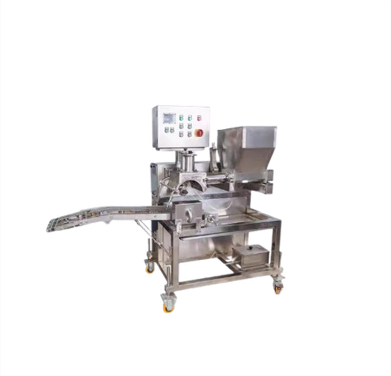 เครื่องทำแฮมเบอร์เกอร์และไก่ชุบแป้ง ระบบอัตโนมัติ 300 ลูกกลิ้ง เหมาะสำหรับร้านอาหาร