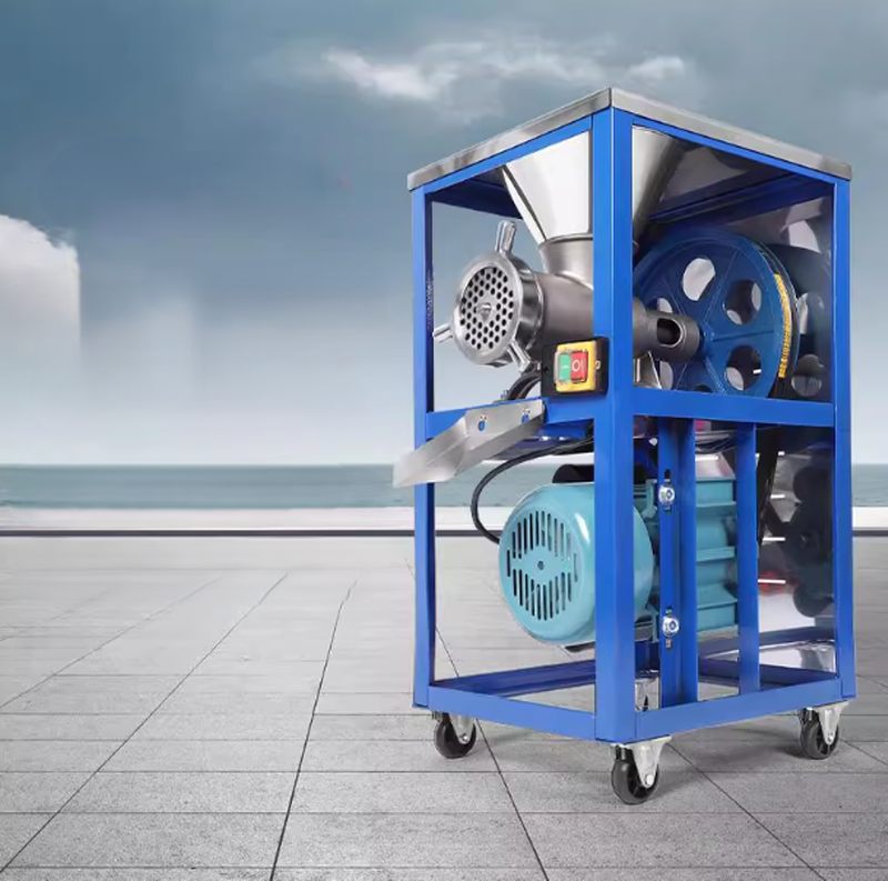 เครื่องบดสแตนเลส 32 นิ้ว สำหรับงานเชิงพาณิชย์ บดเนื้อ บดกระดูก บดพริก และทำไส้กรอก