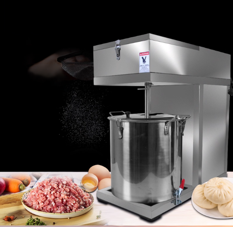 เครื่องผสมและบดเนื้อไฟฟ้า รุ่นหลายฟังก์ชัน ขนาดกะทัดรัด ใช้ทำไส้เกี๊ยวและไส้กรอก