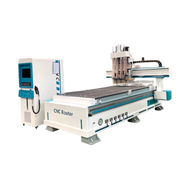 เครื่องตัดไม้ CNC อัตโนมัติ 4 ขั้นตอน ขนาดใหญ่ สำหรับทำเฟอร์นิเจอร์ไม้ แบบครบวงจร