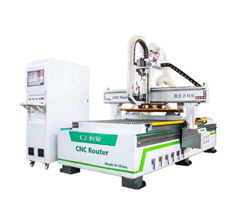 เครื่อง CNC สำหรับงานไม้ รุ่นใหม่ ระบบเปลี่ยนดอกอัตโนมัติ ขนาดกระดานอลูมิเนียม-พลาสติก