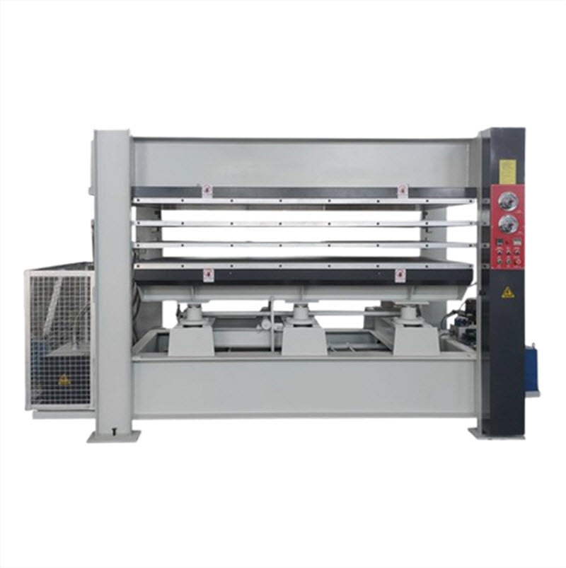 เครื่องอัดร้อนอัตโนมัติหลายชั้นสำหรับงานไม้ รุ่นอัดแผ่นอลูมิเนียม คอมโพสิต 220V