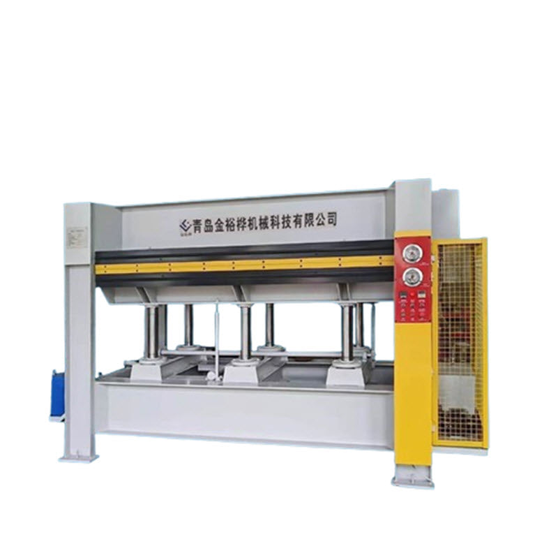 เครื่องกดร้อนอัตโนมัติหลายชั้น สำหรับติดไม้หน้า MDF ขนาด 2200W รุ่นอีโค่