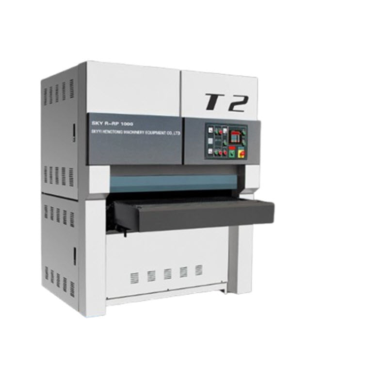 เครื่องขัดไม้รุ่นหนัก 2 ด้าน ขนาดกว้าง แท่นโลหะ ขัดเรียบ ตัดแต่งพื้นผิวไม้