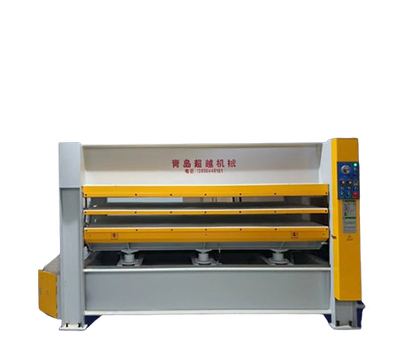 เครื่องอัดร้อนอัตโนมัติหลายชั้น สำหรับติดผิวไม้ รุ่น 3000 กำลังไฟ 220V เหมาะสำหรับทำประตูไม้