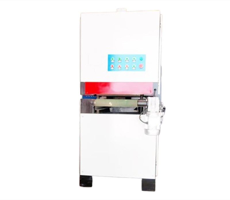 เครื่องขัดผิวแบบอัตโนมัติ 400มม. รุ่นสองด้าน ขัดสนิมและเก็บขอบเรียบ