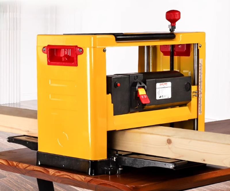 เครื่องรีดไม้แบบพกพา 洛克士 ขนาดเล็ก รุ่นแรงสูง สำหรับใช้ในบ้าน ปรับระดับได้