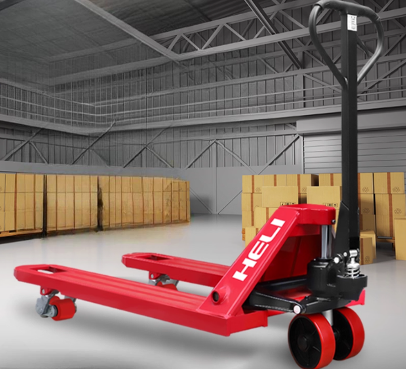 รถยกมือดันไฮดรอลิก 2 ตัน รุ่น合力 ขนาดเล็ก ใช้งานง่าย สำหรับยกของและขนย้าย 3 ตัน