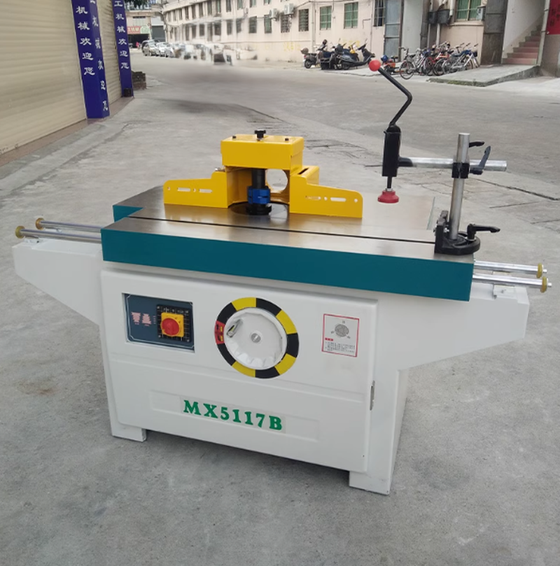 เครื่องมิลลิ่งไม้แนวตั้ง รุ่น 立式单轴 ขนาดเล็ก เหมาะสำหรับงานไม้ กำลังไฟสูงสุด 1500W