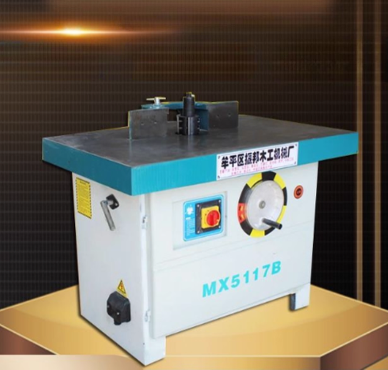 เครื่องกัดไม้ MX5117B แบบตั้งโต๊ะ 2 แกน ใช้งานง่าย เหมาะสำหรับงานไม้ ไร้ฝุ่น