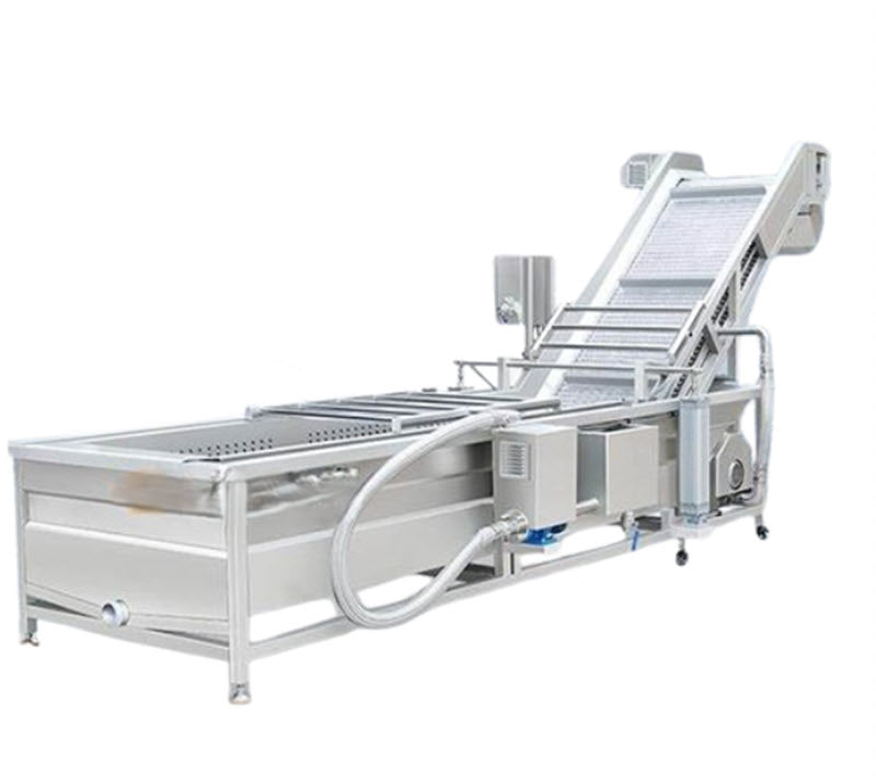 เครื่องทำความสะอาดอัตโนมัติขนาดใหญ่ รุ่นมัลติฟังก์ชั่น สำหรับปลา ผัก และอาหารทะเล