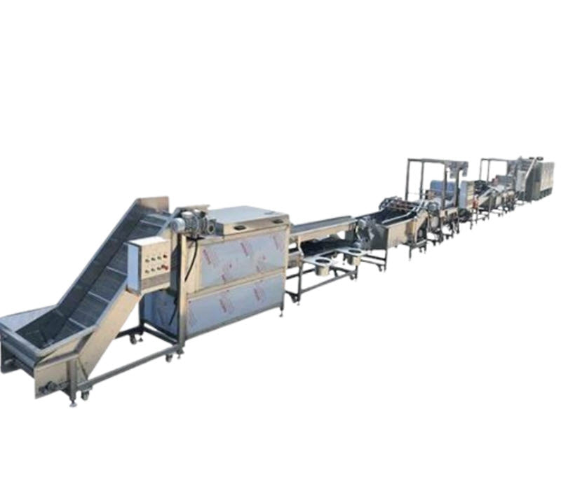 เครื่องทอดมันฝรั่งทอดอัตโนมัติ รุ่นเชิงพาณิชย์ ขนาดใหญ่ ระบบอัตโนมัติ เหมาะสำหรับอาหารว่าง