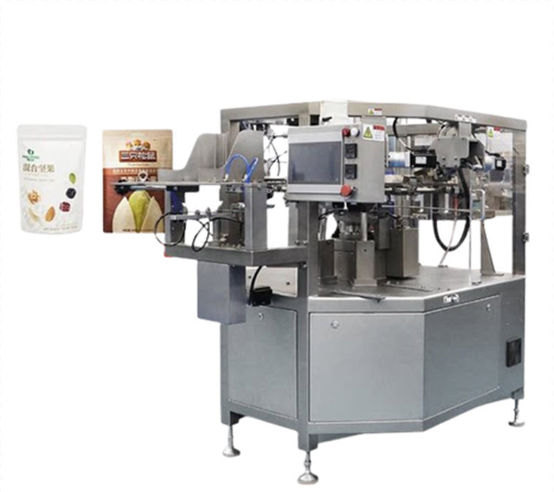 เครื่องบรรจุอัตโนมัติแบบหมุน สำหรับถุงตั้งเอง รุ่นพิเศษ - ใช้งานง่าย สะดวกสบาย