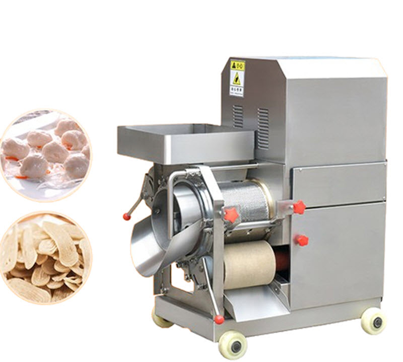 เครื่องแยกหนามปลาอัตโนมัติ สแตนเลส ขนาดใหญ่ เหมาะสำหรับปลาแซลมอนและปลาอื่น ๆ