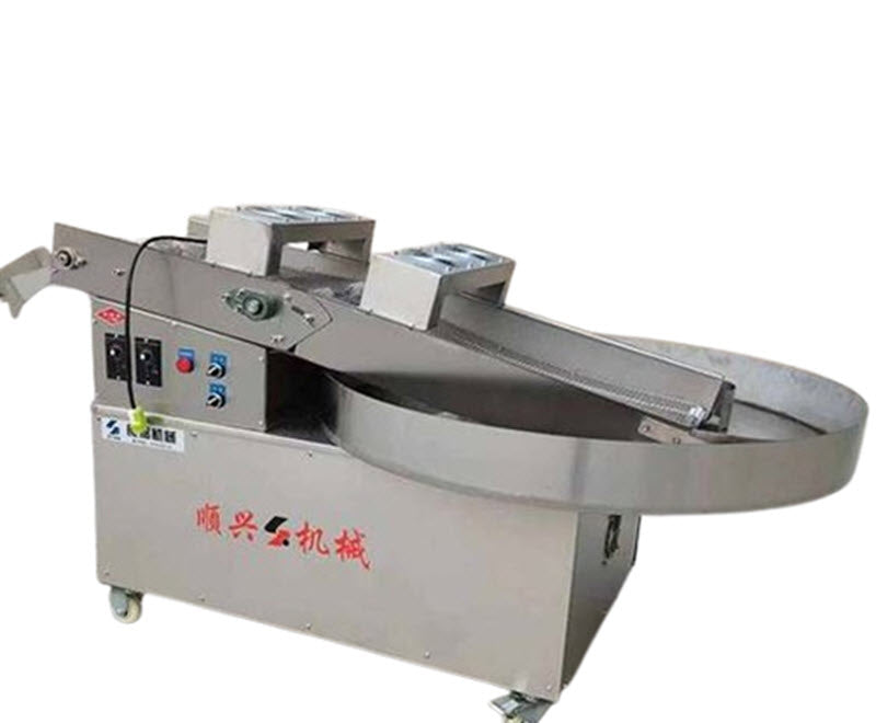 เครื่องทำขนมมันฝรั่งอัตโนมัติคุณภาพเยอรมัน รุ่นโรยงา, โรยแป้งท้องถิ่น, โรยขนไก่