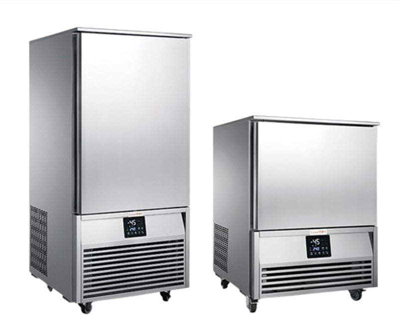 ตู้เย็นเชิงพาณิชย์ รุ่นเร่งด่วน ขนาด 500L สำหรับแช่แข็งอาหารทะเล มูส และเกี๊ยว