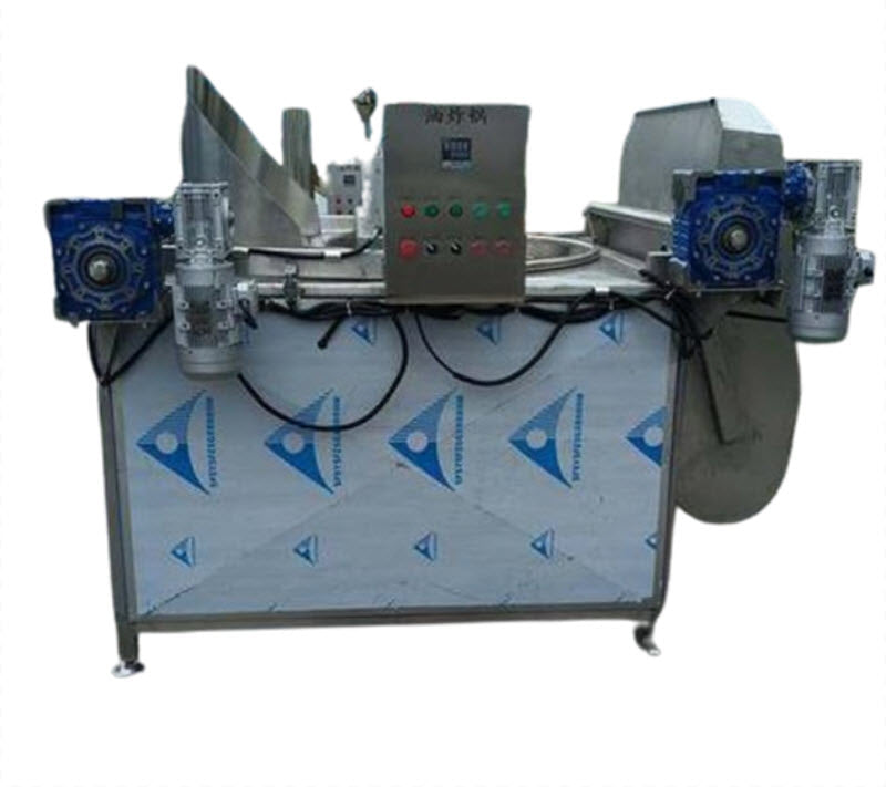 เครื่องทอดปลาอัตโนมัติ รุ่นแยกน้ำมัน-น้ำ 220V ขนาดกะทัดรัด ใช้งานง่าย