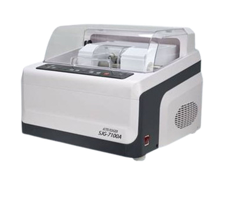 เครื่องขัดเลนส์อัตโนมัติ รุ่น SJG-7100A ขนาด 1000W พร้อมหัวจับลูกบอล PC สำหรับขัดขอบ尖边