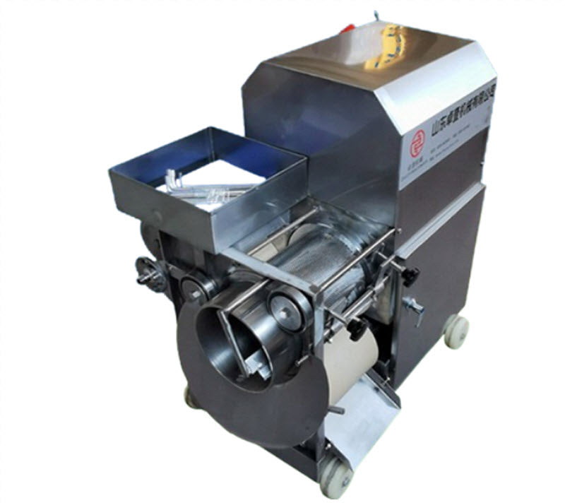 เครื่องแยกเนื้อปลาและก้างปลา 304 ใช้งานง่าย ปอกกุ้ง ปอกปลา ปอกปู ขนาดกะทัดรัด