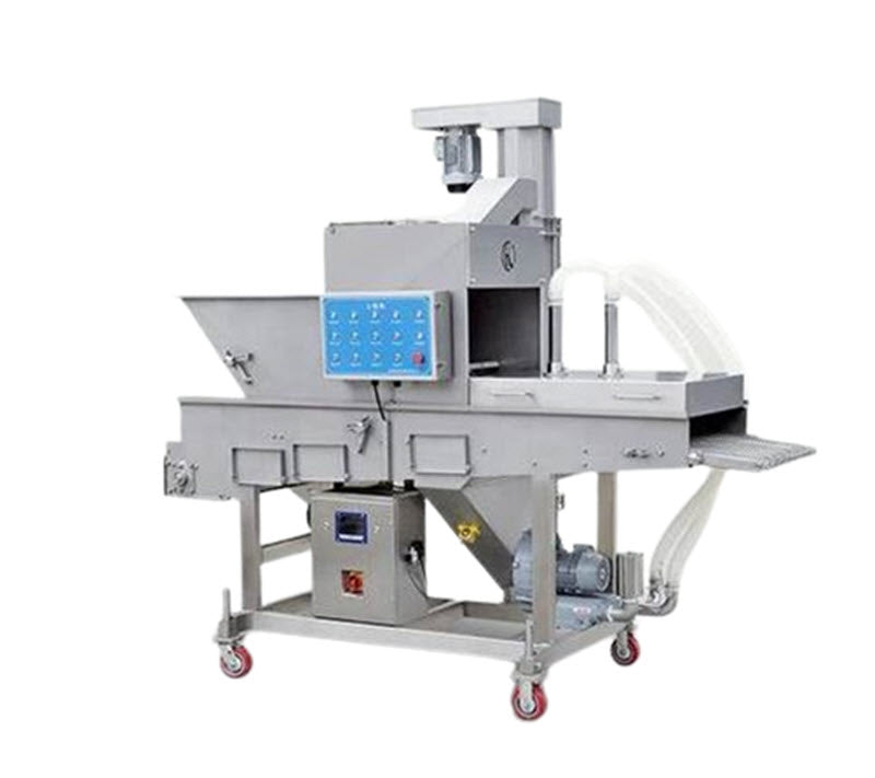 เครื่องชุบแป้งไก่และปลาแซลมอนอัตโนมัติ รุ่นเชฟโปร ขนาด 30x40 ซม. สำหรับธุรกิจอาหาร