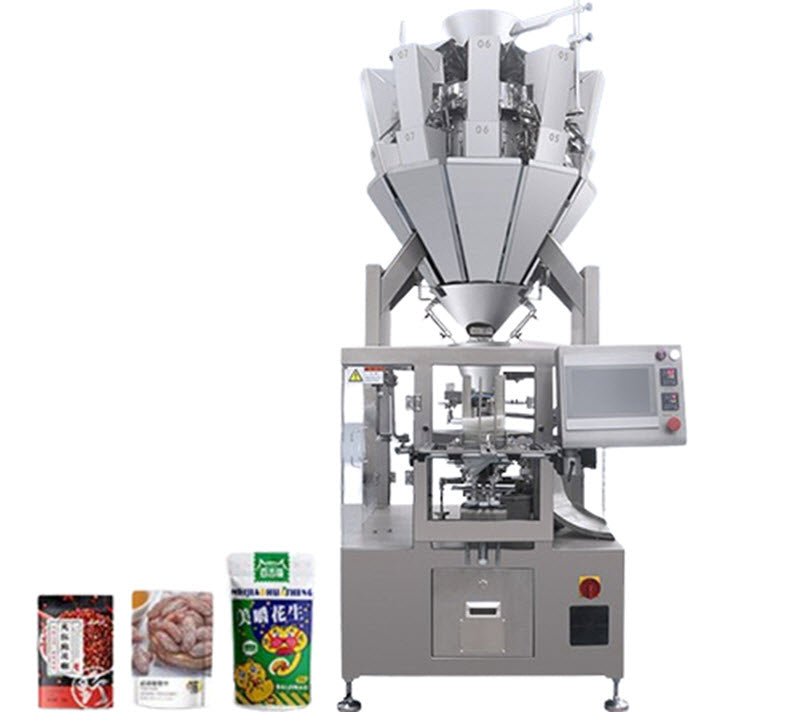 เครื่องบรรจุถุงอัตโนมัติสำหรับเครื่องเทศ ขนมขบเคี้ยว เมล็ดพืช ขนาดกะทัดรัด รุ่นใหม่