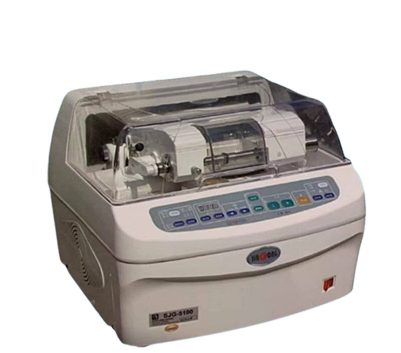 เครื่อง磨เลนส์ SJG-5105 อัตโนมัติ สำหรับเลนส์เรซินและกระจก ขนาดกะทัดรัด ใช้งานง่าย