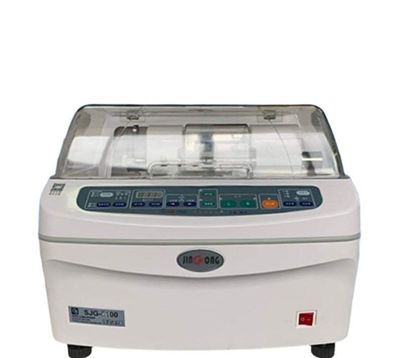 เครื่องขัดแว่นตาอัตโนมัติ SJG-5100 ขนาดกะทัดรัด สำหรับงานผลิตแว่นตา