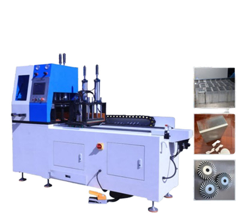 เครื่องตัดอลูมิเนียมอัตโนมัติ CNC รุ่น 550 ขนาดสูงแม่นยำ ตัดท่อและแท่งอลูมิเนียม