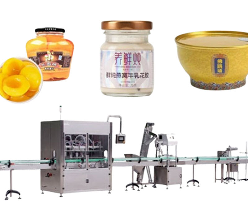 เครื่องบรรจุขวดน้ำหวานอัตโนมัติ รุ่นฟู่เหยียน เหมาะสำหรับบรรจุผลไม้และขวดเล็ก