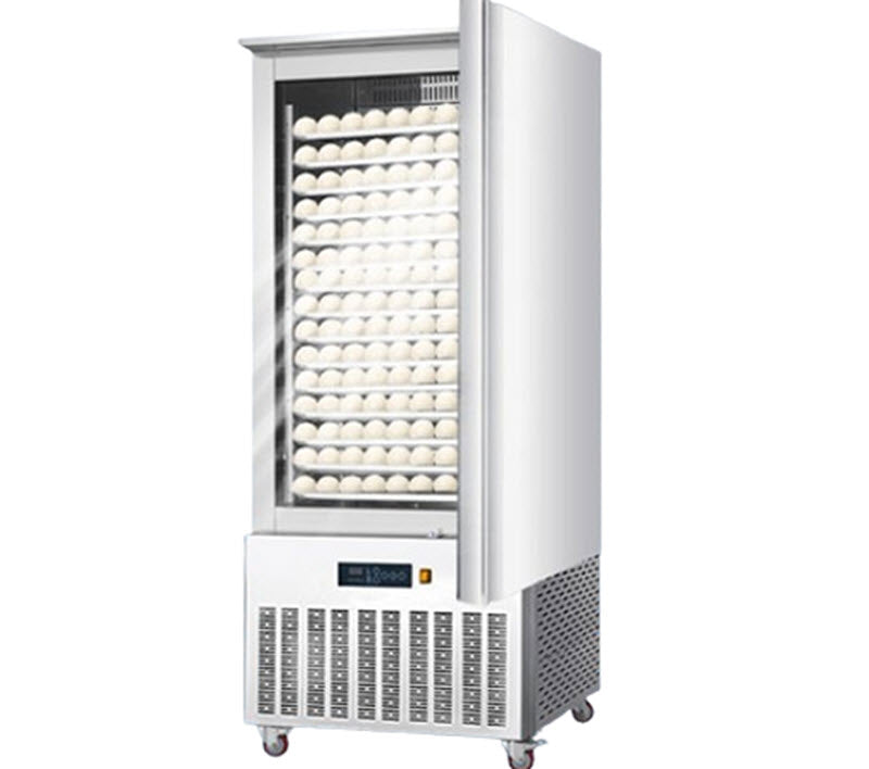 ตู้แช่แข็งเชิงพาณิชย์ รุ่นต่ำ -45°C สำหรับเก็บซาลาเปา เกี๊ยว และอาหารทะเล