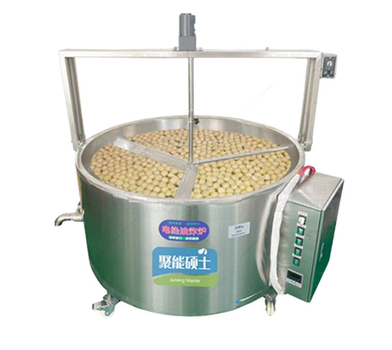 เครื่องทอดอัตโนมัติขนาดใหญ่ รุ่นอุณหภูมิคงที่ ใช้งานเชิงพาณิชย์ วัสดุเหล็กกล้า 220V 50Hz