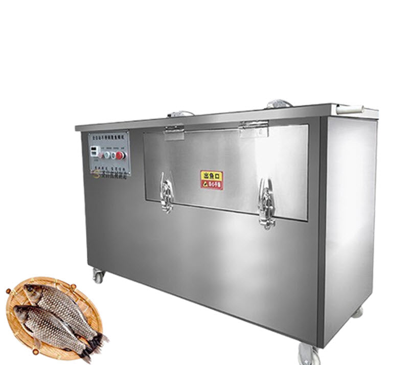 เครื่องขูดเกล็ดปลาอัตโนมัติ ขนาดใหญ่ สแตนเลส ใช้งานเชิงพาณิชย์ รุ่นใหม่