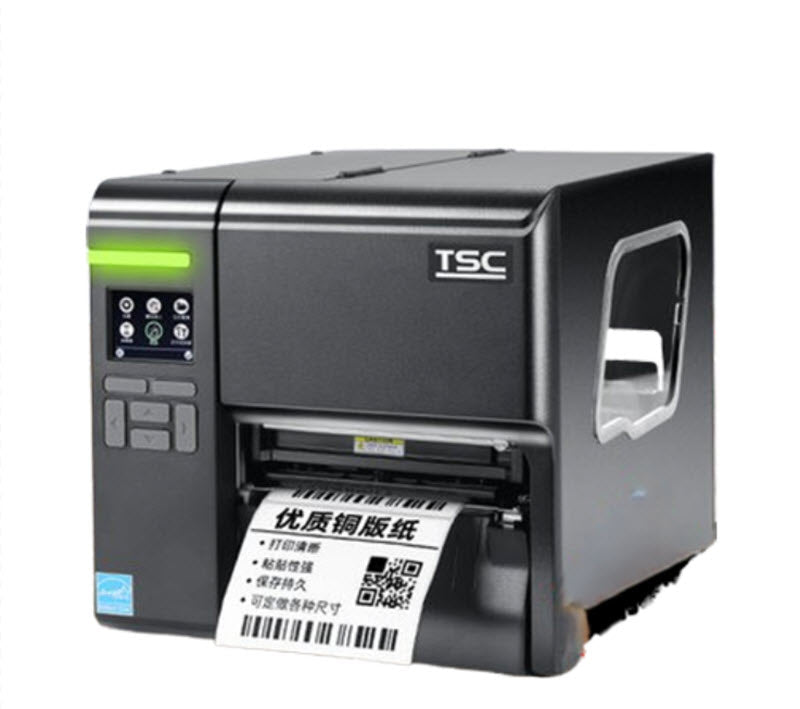 เครื่องพิมพ์บาร์โค้ด TSC MA2400/3400 รุ่น MF2400/3400 ระบบความร้อน ขนาดกะทัดรัด พิมพ์สติ๊กเกอร์ไม่ติดกาว