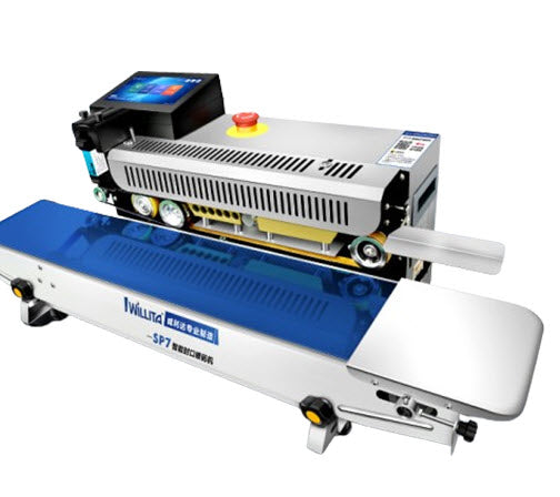 เครื่องพิมพ์ฉลากและปิดผนึกอัจฉริยะ威利达 SP7 สำหรับชา ขนมจีน ยา ขนาดกะทัดรัด