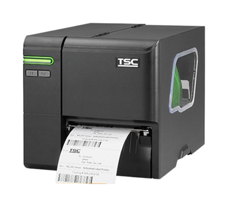 เครื่องพิมพ์ป้ายติดสินค้าชนิดไม่ติดกาว TSC MA2400/MF3400 สำหรับอุตสาหกรรม ขนาดกะทัดรัด