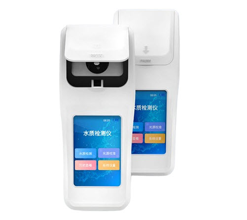 เครื่องวัดคุณภาพน้ำหลายพารามิเตอร์ ตรวจสอบคลอรีน, ความขุ่น, แอมโมเนีย, ฟอสฟอรัส, โอโซน