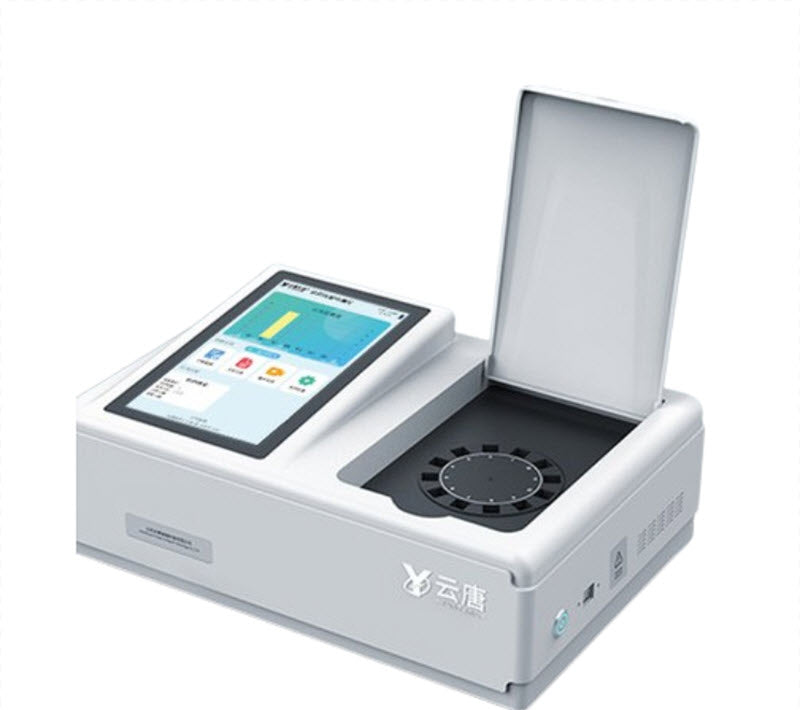 เครื่องตรวจสอบสารตกค้างในอาหาร ชา ผัก รุ่น云唐 ขนาดพกพา พร้อมผลทดสอบรวดเร็ว ปลอดภัย